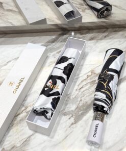 新作シャネルCHANEL 5つ折り 晴雨兼用折りたたみ傘クオリティと洗練されたデザインCHANEL013