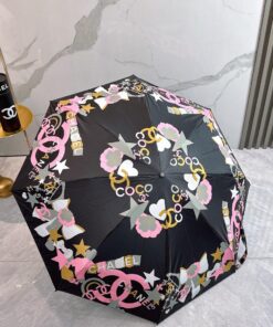 Alternative view of 新作シャネルCHANEL 5つ折り 晴雨兼用折りたたみ傘クオリティと洗練されたデザインCHANEL004