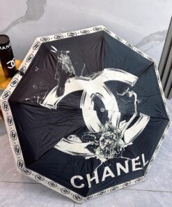 Alternative view of 新作シャネルCHANEL 5つ折り 晴雨兼用折りたたみ傘クオリティと洗練されたデザインCHANEL003