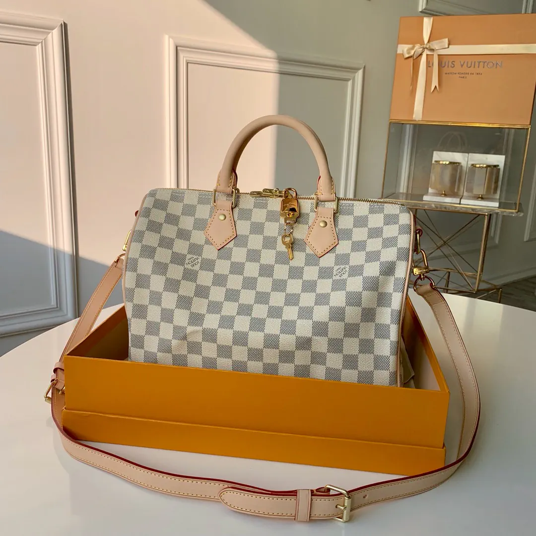 LOUIS VUITTON M41373 スピーディ 30ダミエ・アズール2WAY ショルダー
